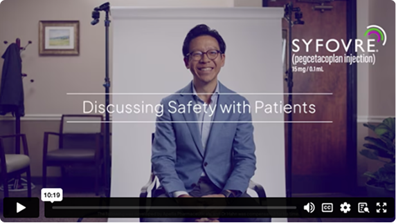 Video thumbnail: Discussing Safety With Patients receiving SYFOVRE